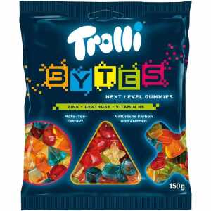 Trolli Bytes Fruchtgummi mit Dextrose, Zink und Vitamin B6