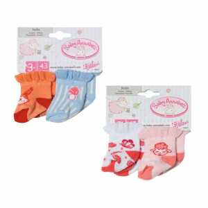 Baby Annabell Socken Gr.43cm 2fach sortiert, 2 Paar im Pack