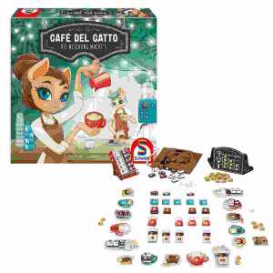 Gesellschaftsspiel Café del Gatto, ab 8 Jahren, für 2-5 Spieler