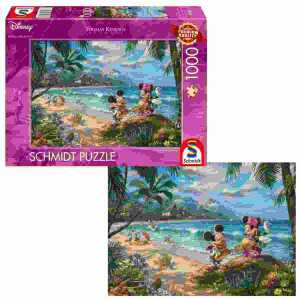 Puzzle Disney MICKY & Freunde Hawaii 1000 Teile, Disney,