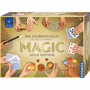 Die Zauberschule Magic Gold Edition, Zauberkasten für 75 Tricks