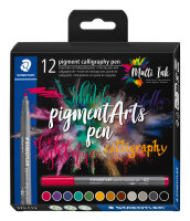 Staedtler pigment calligraphy pen 12ST