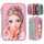 Federtasche TOPModel GLITTER QUEEN, rosa,