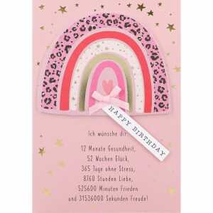 Klappkarte Gruß von Herzen Motiv 006, DEPESCHE