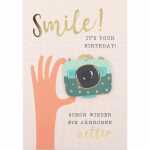 Klappkarte Gruß von Herzen Motiv 011, DEPESCHE