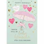 Klappkarte Gruß von Herzen Motiv 013, DEPESCHE