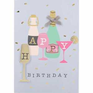 Klappkarte Gruß von Herzen Motiv 019, DEPESCHE