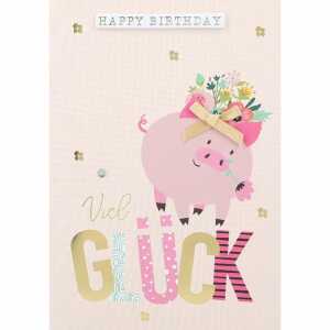 Klappkarte Gruß von Herzen Motiv 026, DEPESCHE