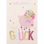 Klappkarte Gruß von Herzen Motiv 026, DEPESCHE