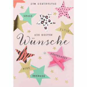 Klappkarte Gruß von Herzen Motiv 040, DEPESCHE