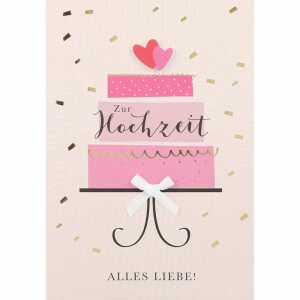 Klappkarte Gruß von Herzen Motiv 044, DEPESCHE