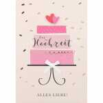 Klappkarte Gruß von Herzen Motiv 044, DEPESCHE