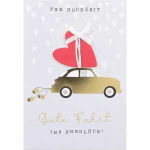 Klappkarte Gruß von Herzen Motiv 047, DEPESCHE