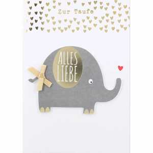 Klappkarte Gruß von Herzen Motiv 051, DEPESCHE