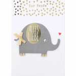 Klappkarte Gruß von Herzen Motiv 051, DEPESCHE