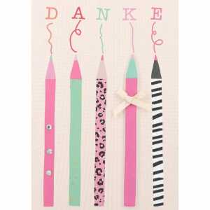 Klappkarte Gruß von Herzen Motiv 053, DEPESCHE