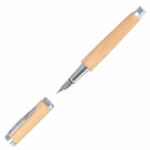 Füller Nature Style M Beechwood, mit Holz, Iridiumfeder mittel,