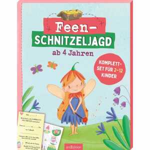 Outdoorspiel Feen-Schnitzeljagd, Softcover mit Materialien,