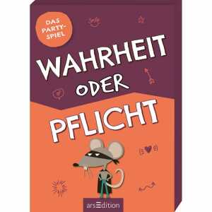 Das Partyspiel Wahrheit oder Pflicht, Kartenbox, ab 8 Jahren