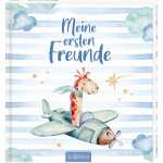 Freundebuch Meine ersten Freunde Fahrzeuge, Aquarell-Optik