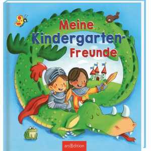 Freundebuch Kindergarten Ritter und Ritterin, Meine Kinderg-Freunde