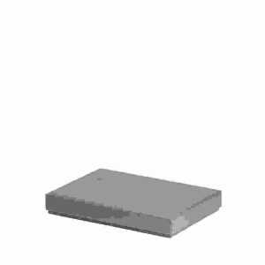 Kartonage Boxline taupe 155x215x30mm, für A5, Rössler