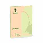 Karten Coloretti B6 oval Passepartout sandbraun 5r