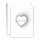 Trauerkarte B6 hd Die Liebe bleibt…
