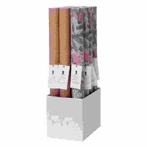 Geschenkpapier 50x70cm 2 Bogen, Jungle Blush/Sunset