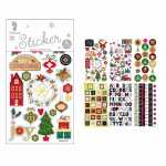 Sticker Weihnachten classic 6 Bogen