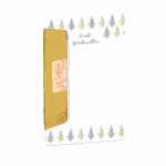 Briefset A4 DL Weihnachtswald, Frohe Weihn 5...