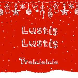 Servietten 33x33cm Tralalalala, 20 Stück, 3-lagig, Braun + Company