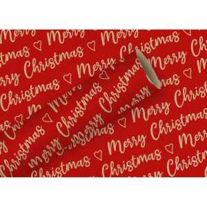 Geschenkpapier 2mx70cm Kraft Christ allover rt, By Nature
