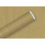 Geschenkpapier 1,5mx70cm Glitter gold, Braun + Company