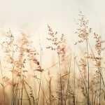 Servietten 33x33cm Gräser im Wind, 20 Stück,...