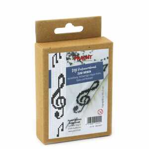 DIY Perlenarmband weben schwarz 170x25mm,