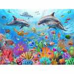 Diamond Painting Korallenriff 50x40cm, farbig sortierte...