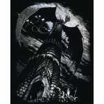 Kratzbild Drache 20x25cm silber, inkl...