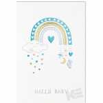 Glückwunschkarte Ereignis Bogen/Wolke, Eulzer