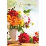 Klappkarte Gute Besserung Blumenstrauß,...