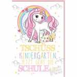 Geldscheinkarte Schulanfang Einhorn, Eulzer