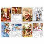 Glückwunschkarten 100er Weihnachten sortiert, 8-fach...
