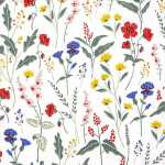 Serviette 25x25cm FSC-Mix Pretty Meadow, 3-lagig, 20...