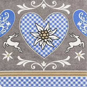 Serviette 33x33cm FSC-Mix Warm Welcome, 3-lagig, 20 Stück