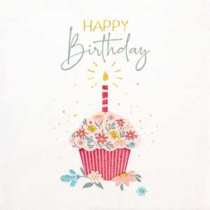 Serviette 33x33cm FSC-Mix Sweet Birthday, 3-lagig, 20 Stück