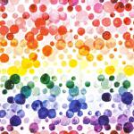 Serviette 33x33cm FSC-Mix Colourful Dots, 3-lagig, 20...