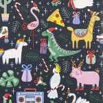 Serviette 33x33cm FSC-Mix Funny Christmas, 3-lagig, 20...