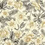 Serviette 33x33cm FSC-Mix Modern Christmas Rose, 3-lagig,...