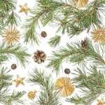 Serviette 33x33cm FSC-Mix Pines and more, 3-lagig, 20...
