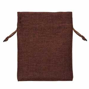 Kordelsäckchen 10x13cm braun 4025492681908